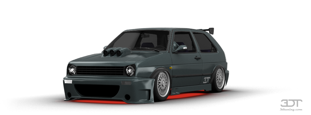 Volkswagen Golf 2 Gti 3 Door Hatchback 1990 tuning