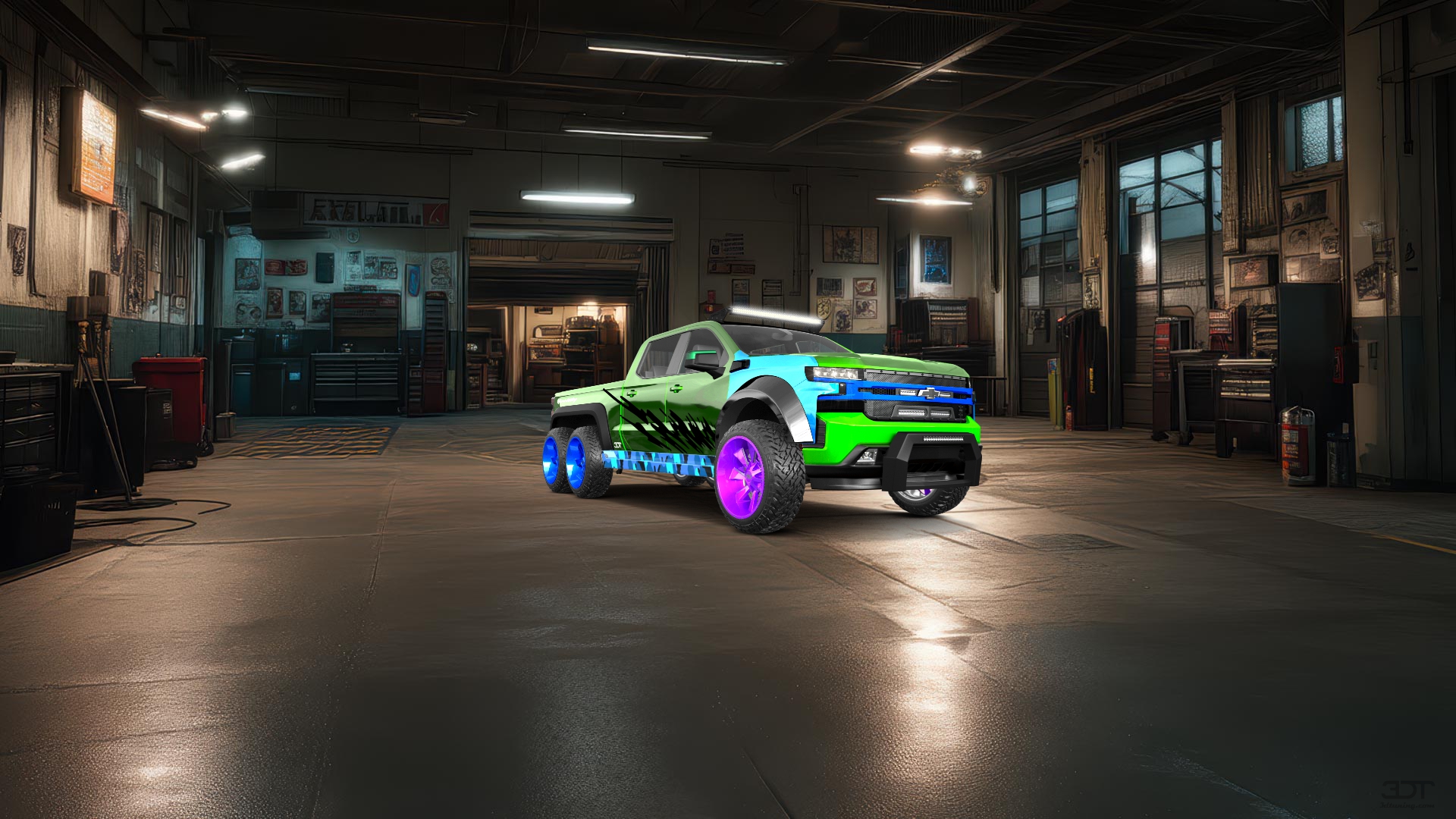 Chevrolet Silverado Hennessey Goliath 6X6 Truck 2020 tuning