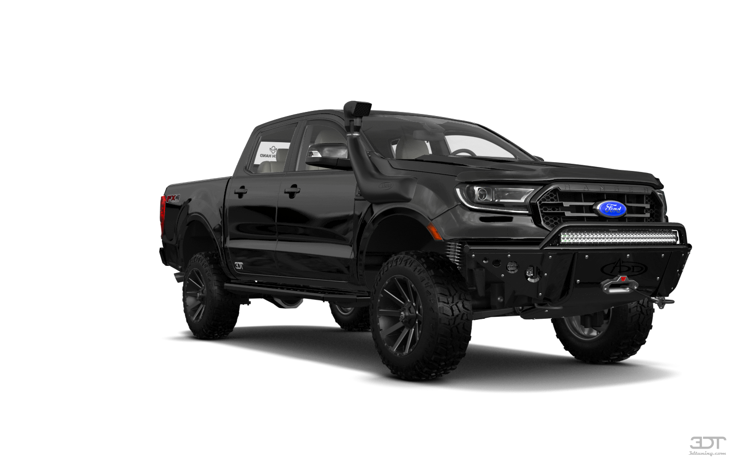 Ford Ranger 4 Door pickup truck 2019 tuning