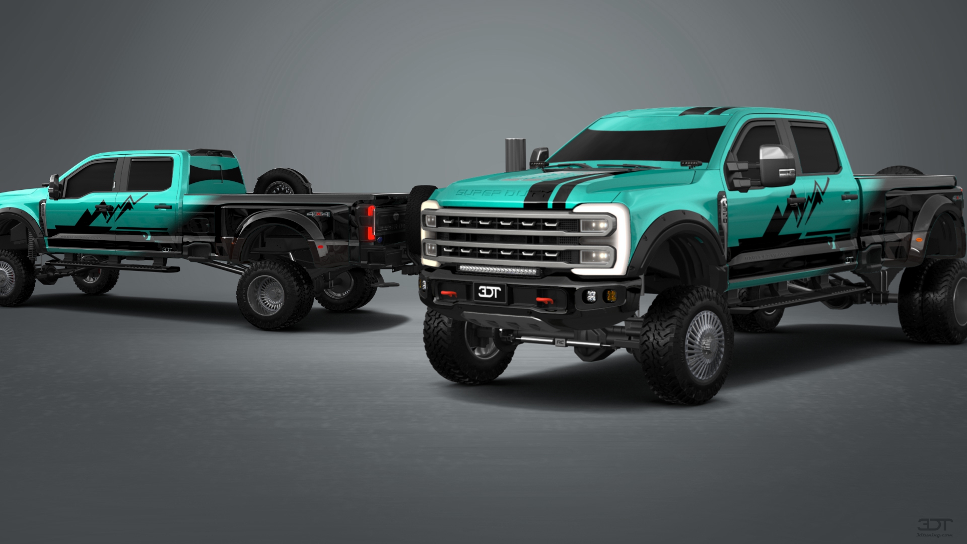 Ford F-350 DRW Crew Cab 4 Door pickup truck 2023 tuning