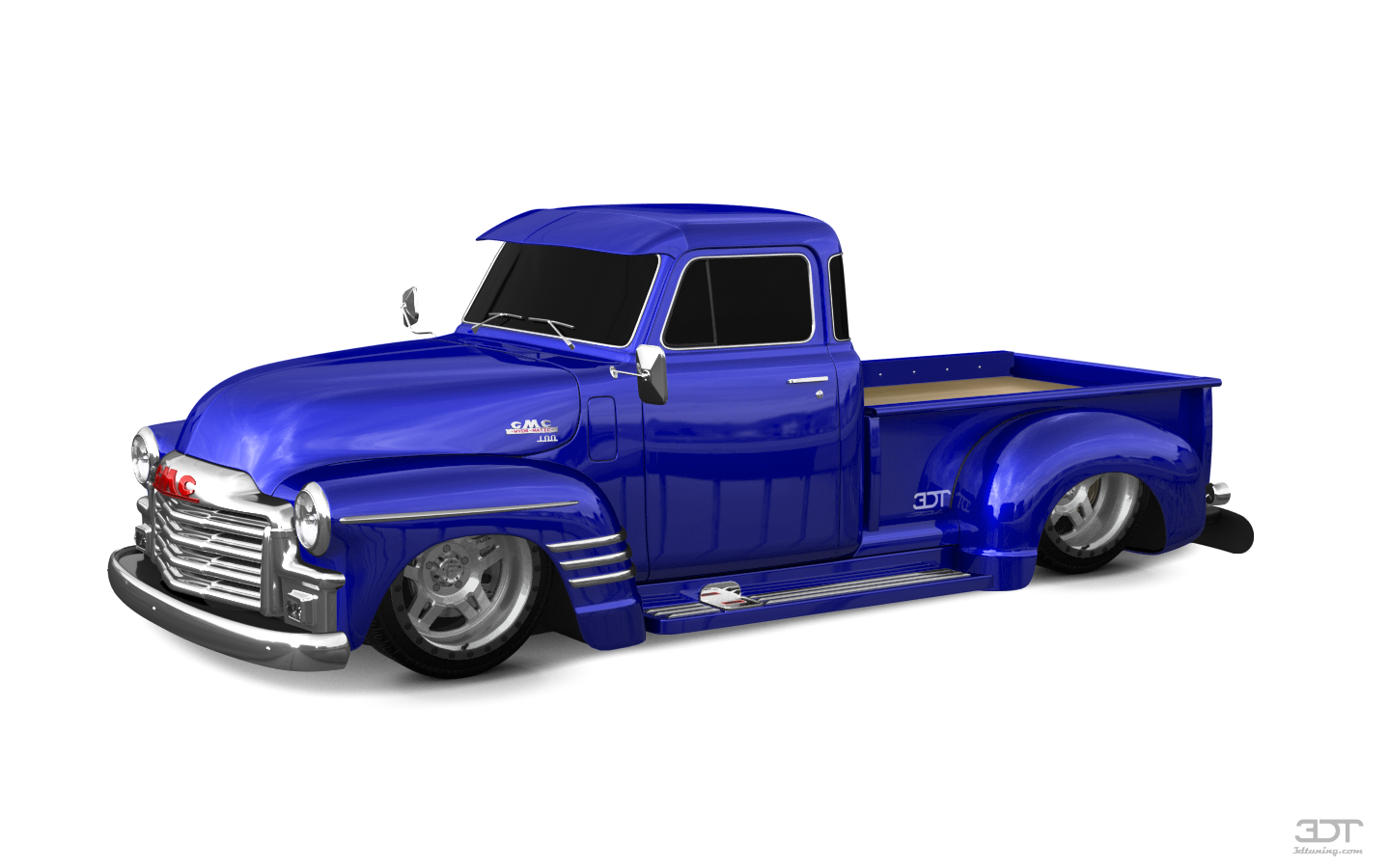 GMC 100 Stepside 2 Door pickup truck 1954 tuning