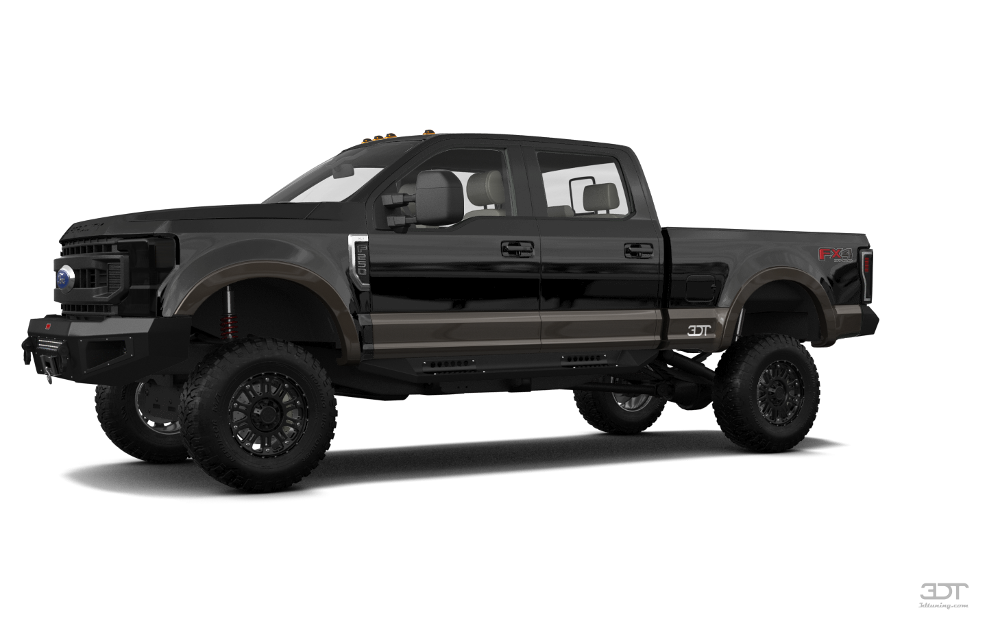 Ford F-250 4 Door pickup truck 2021 tuning
