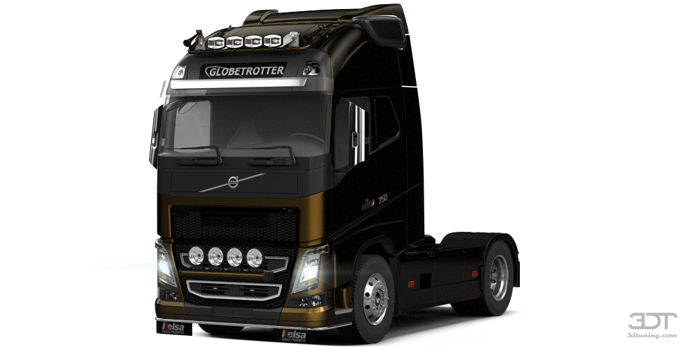 Volvo FH16 Globetrotter XL Cab Truck 2013 tuning