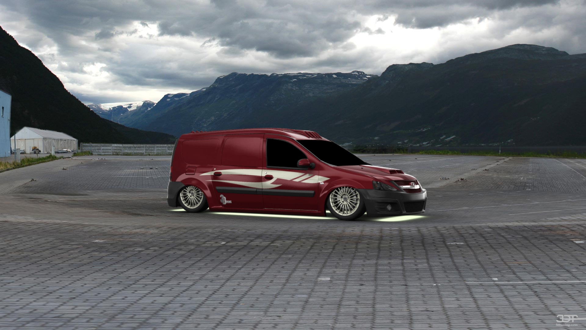 Lada Largus Furgon Van 2012 tuning