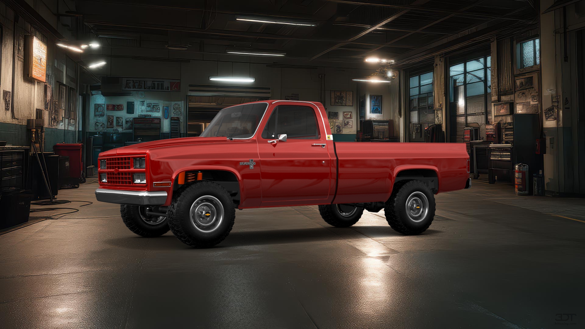 OldSchooltruck2 | Car Garage on 3DTuning
