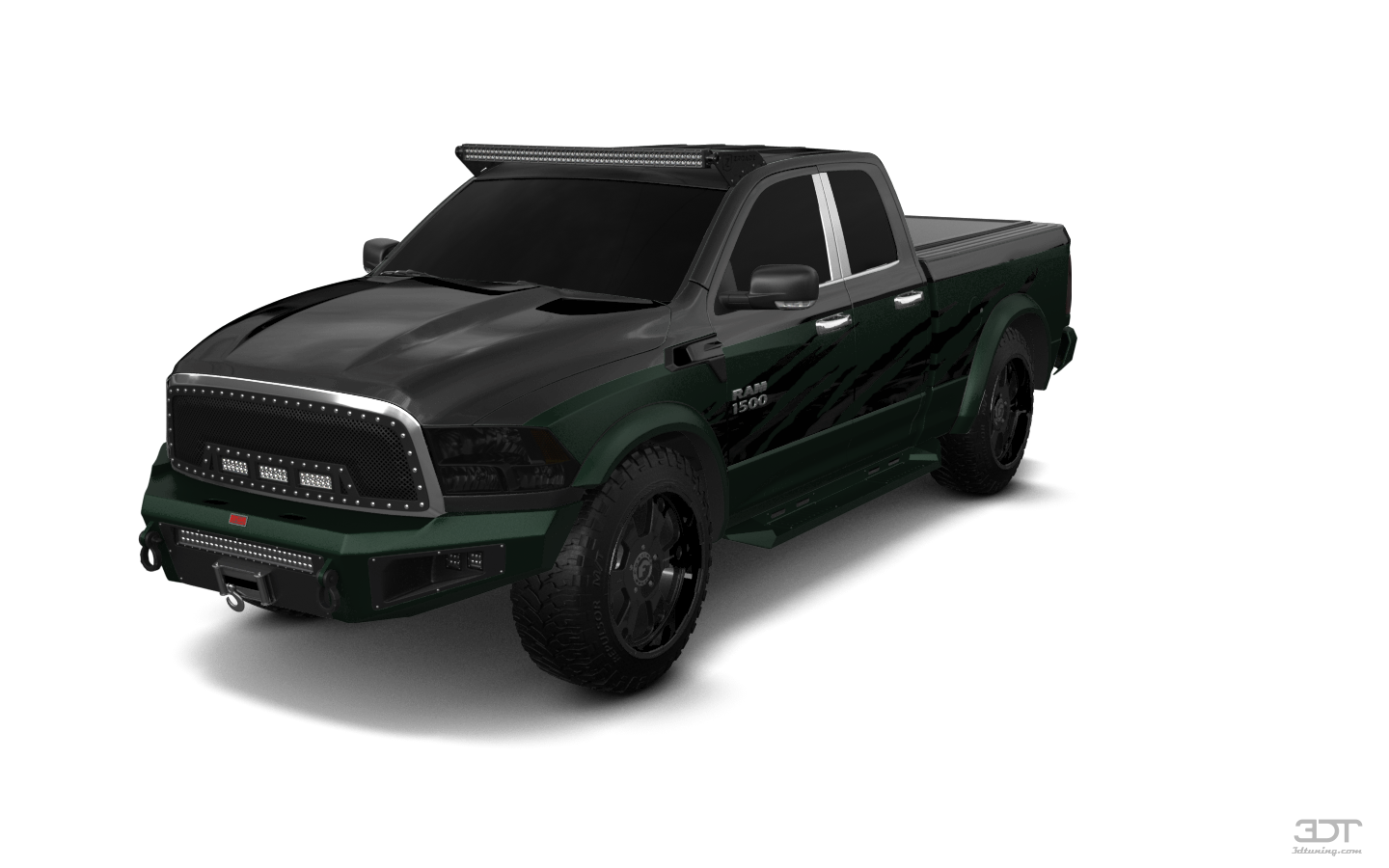 Dodge Ram 1500 6.4' box Extended Cab'09