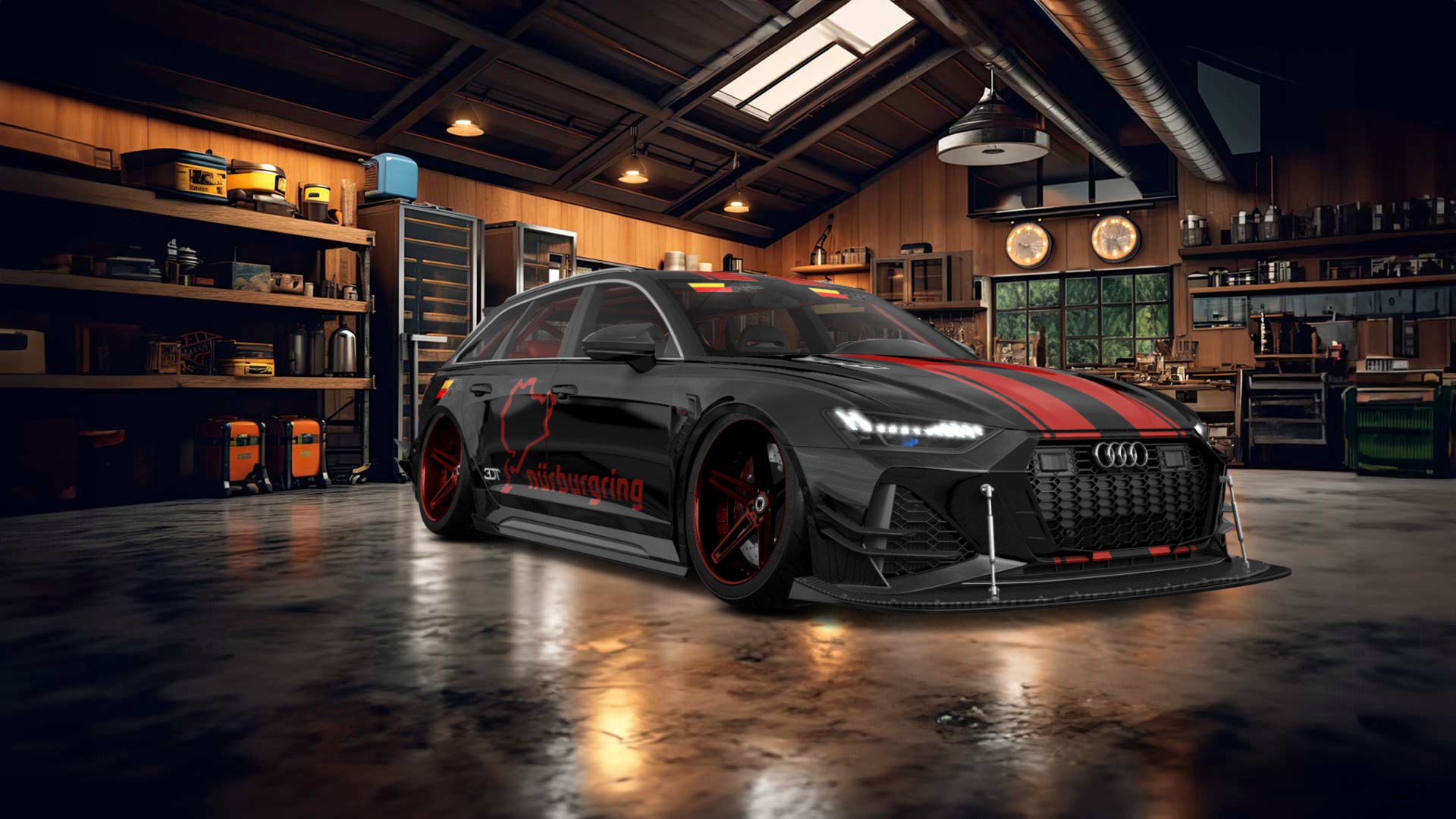 UnpublishedDraw57 | Car Garage on 3DTuning