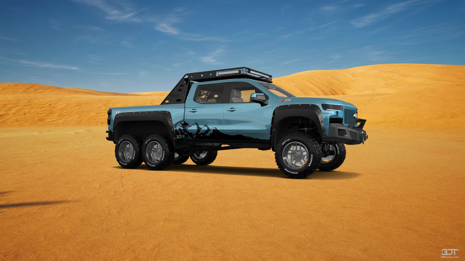 Chevrolet Silverado Hennessey Goliath 6X6 Truck 2020 tuning