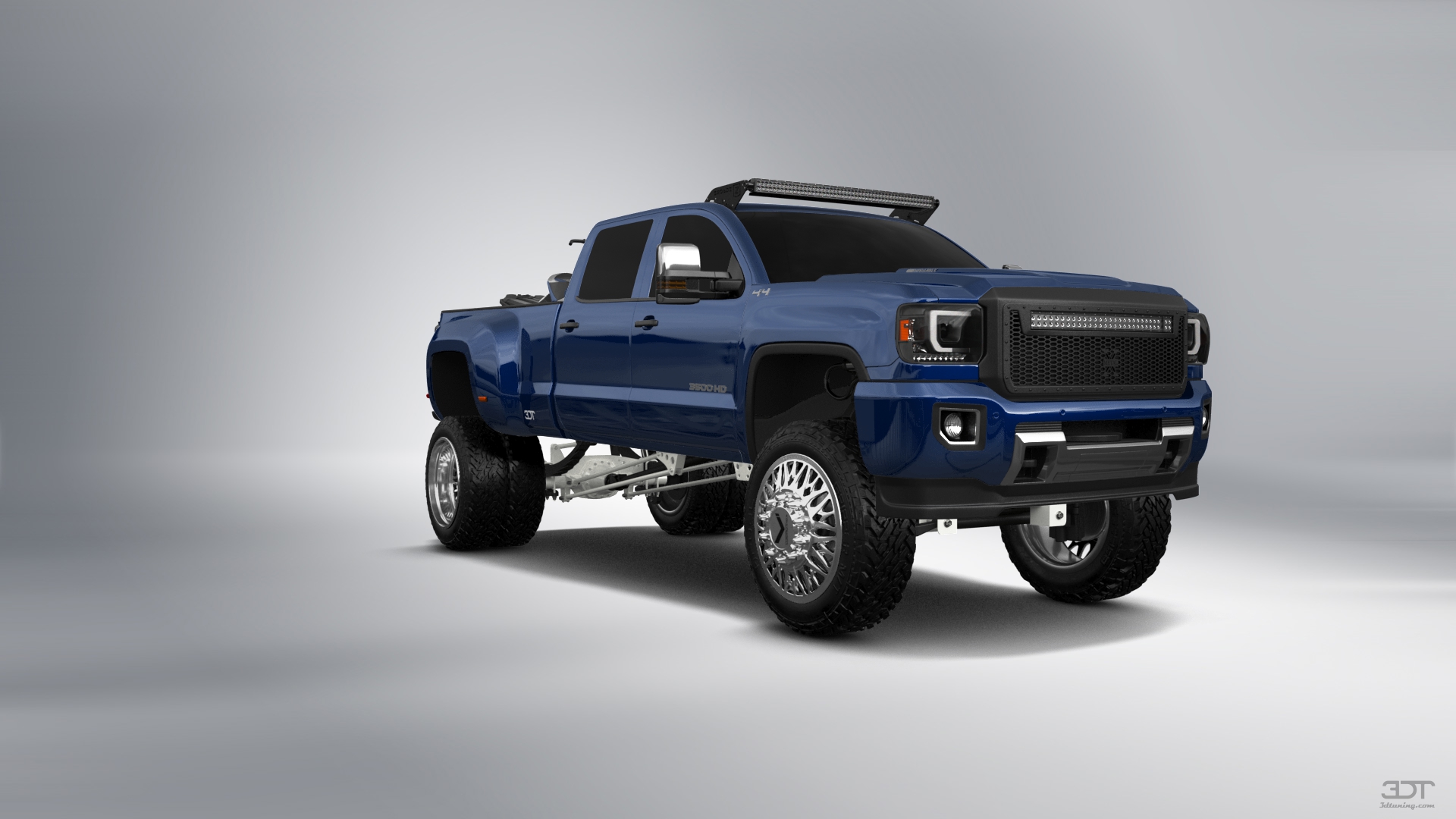 GMC Sierra 3500 HD Crew Cab 4 Door pickup truck 2015 tuning