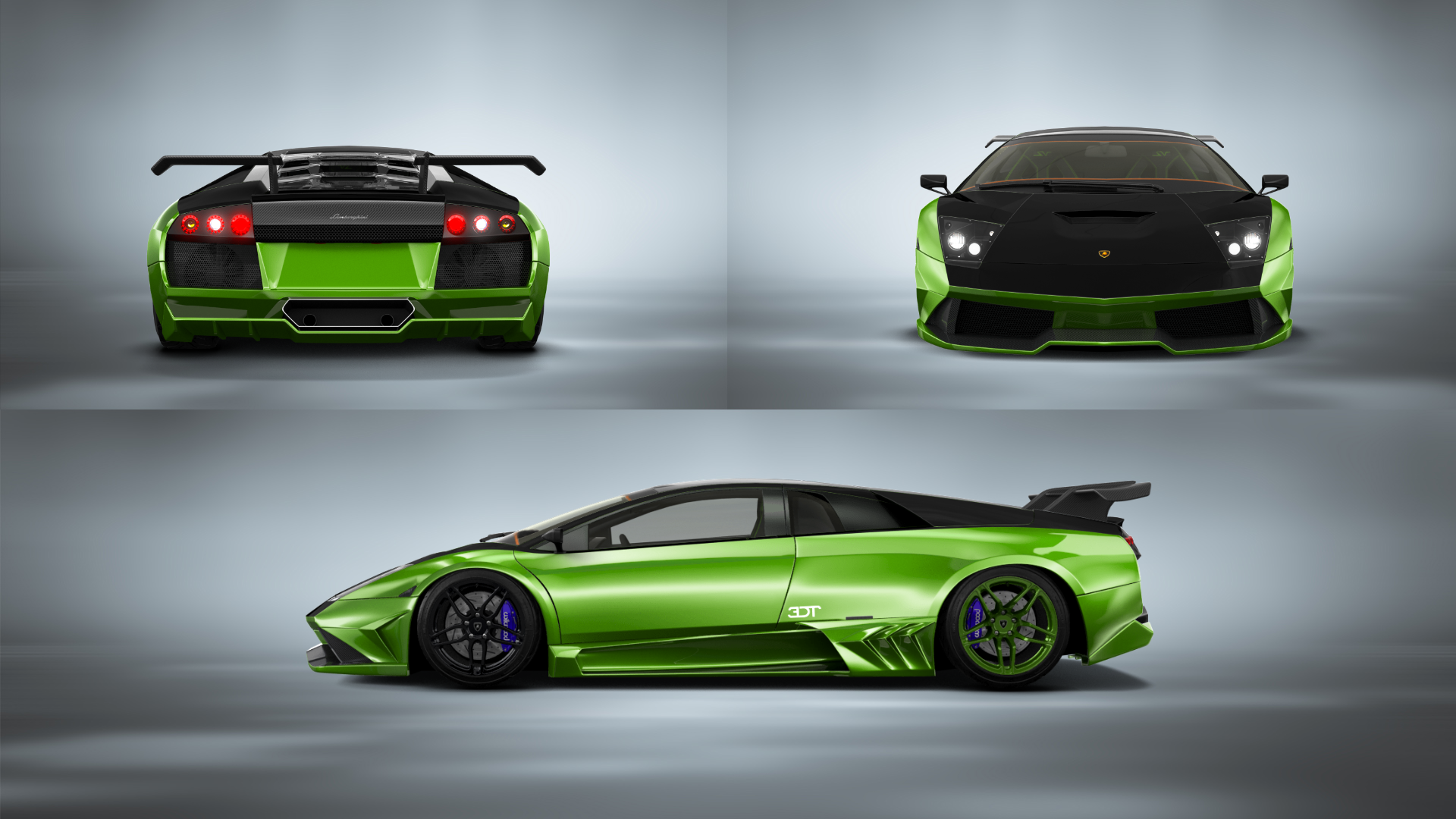 Lamborghini Murcielago 2 Door Coupe 2001 tuning