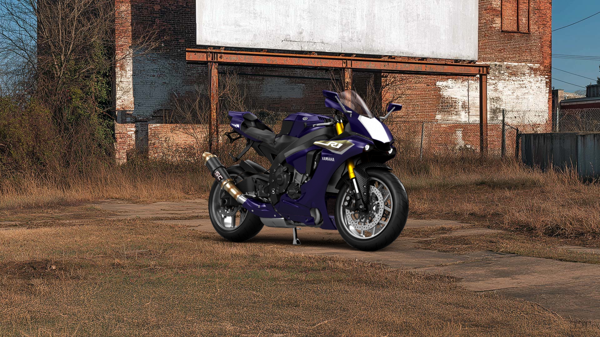 Yamaha YZF R1 Sport Bike 2015 tuning