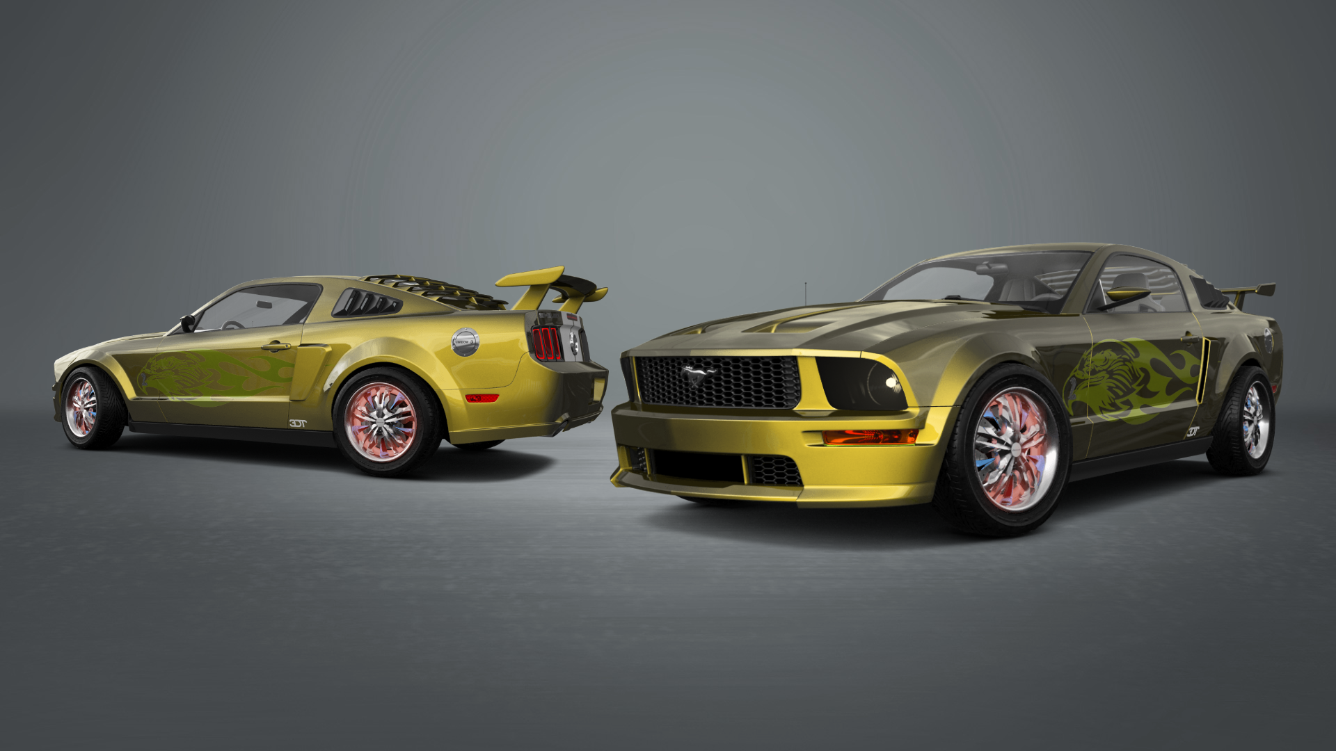 Tuning Ford Mustang 2 Door Coupe 2006