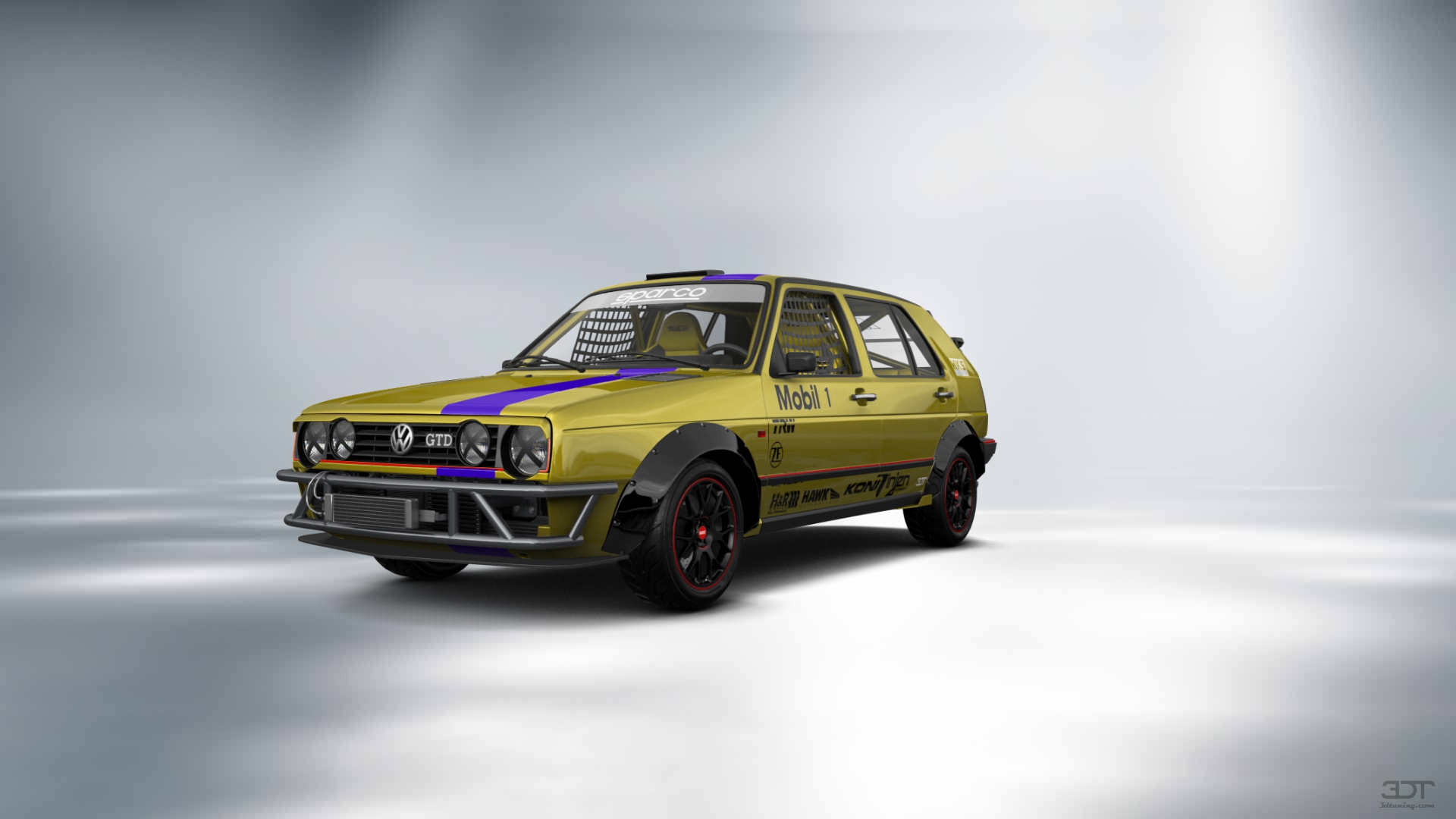 Volkswagen Golf Mk2 5 Door Hatchback 1983 tuning