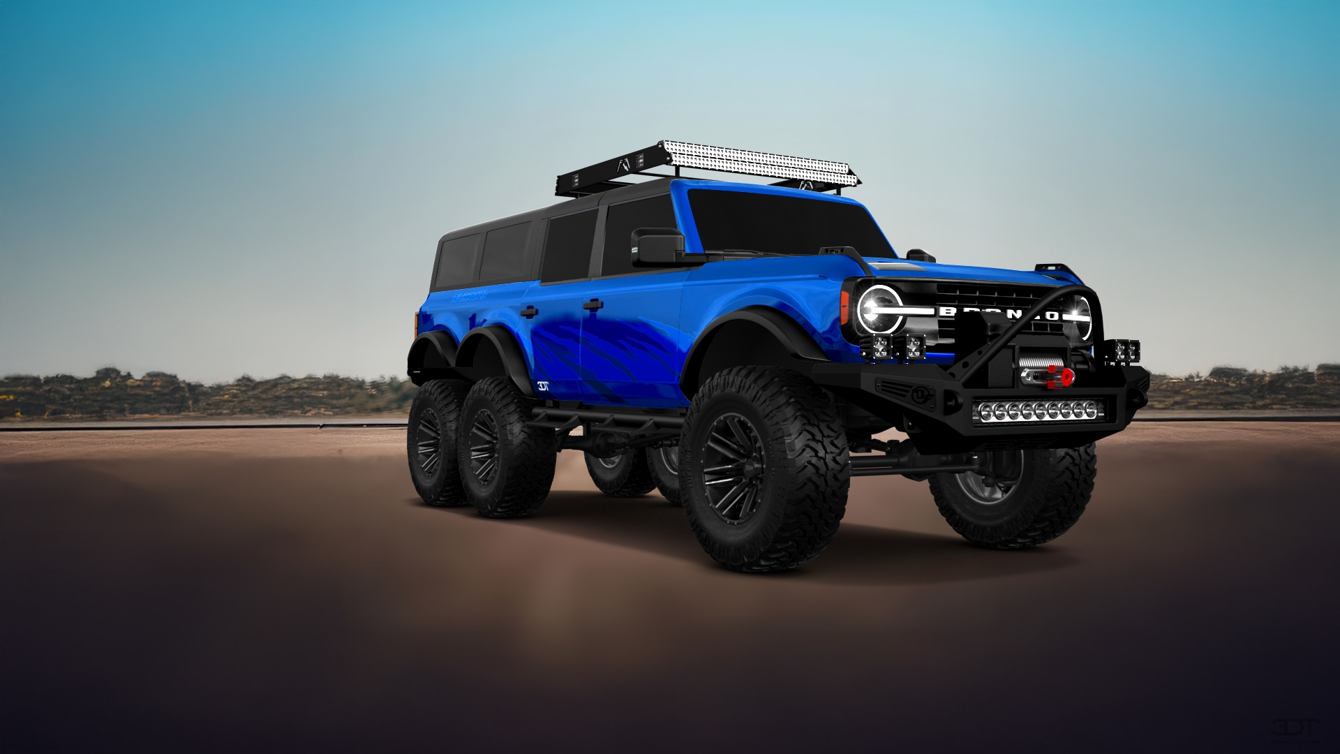 Ford Bronco 6X6 4 Door pickup truck 2021