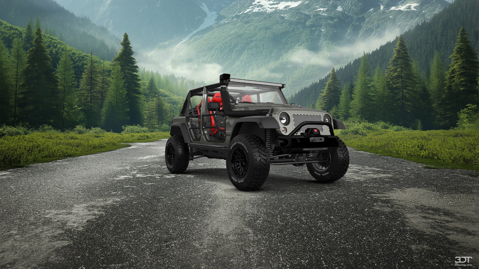 Jeep Wrangler Unlimited JK Rubicon Recon 4 Door SUV 2017 tuning