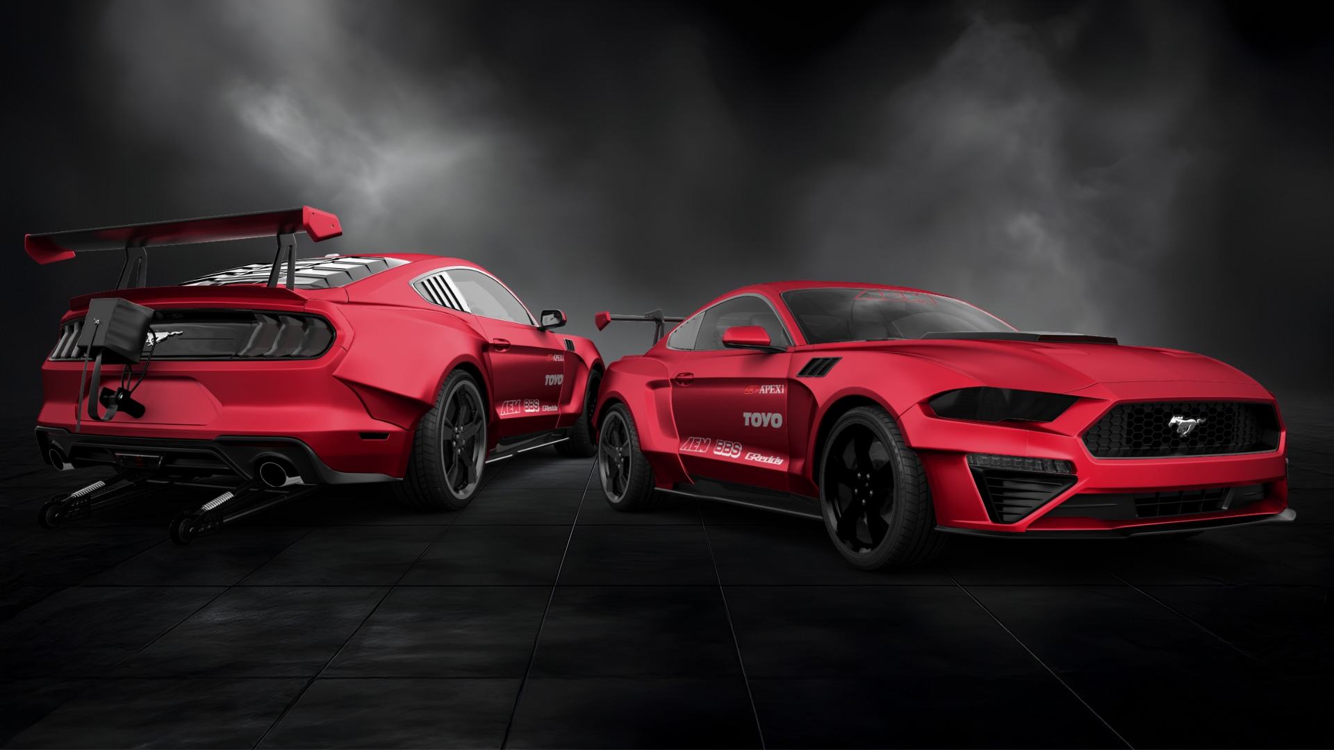 Ford Mustang Ecoboost 2 Door Coupe 2018 tuning