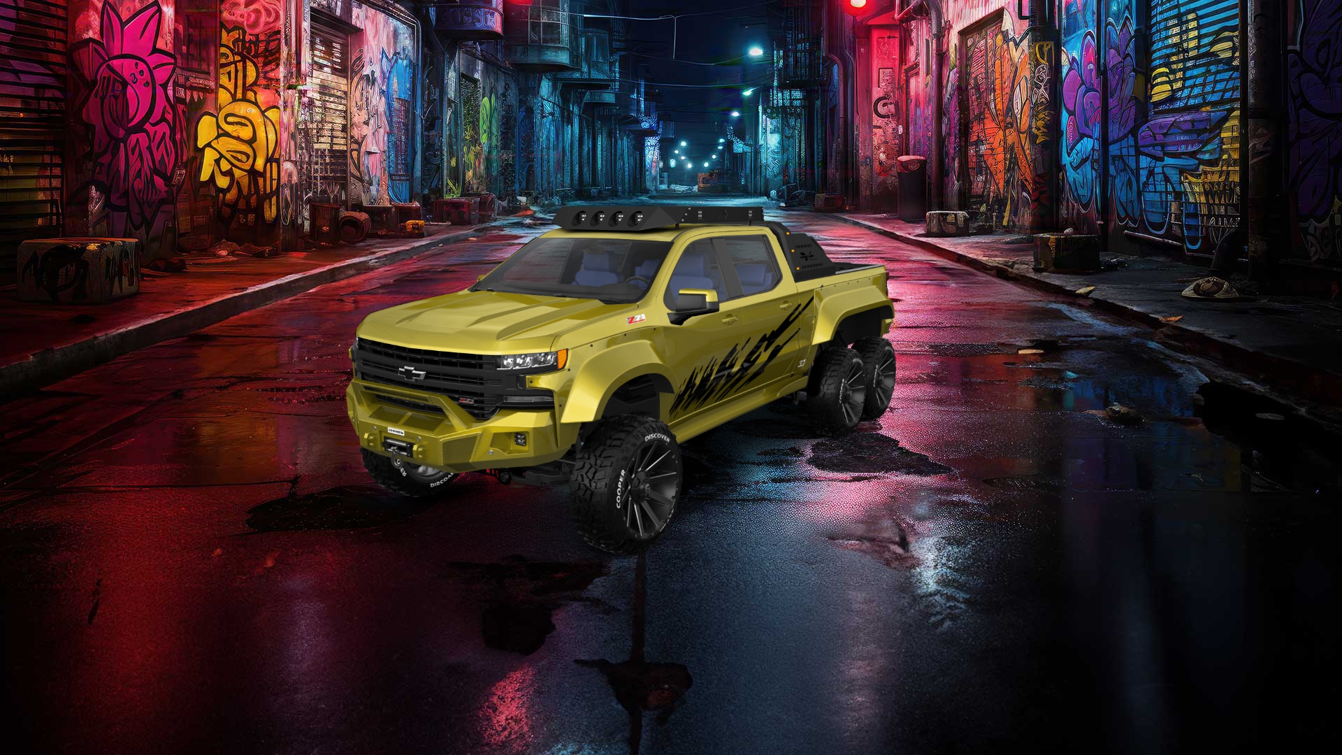 Chevrolet Silverado Hennessey Goliath 6X6 Truck 2020