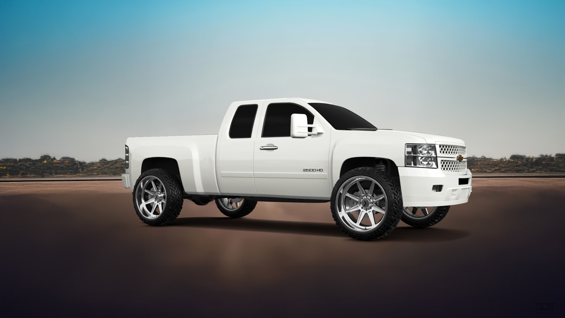 Chevrolet Silverado 2500 HD Extended Cab Pickup Truck 2007 tuning