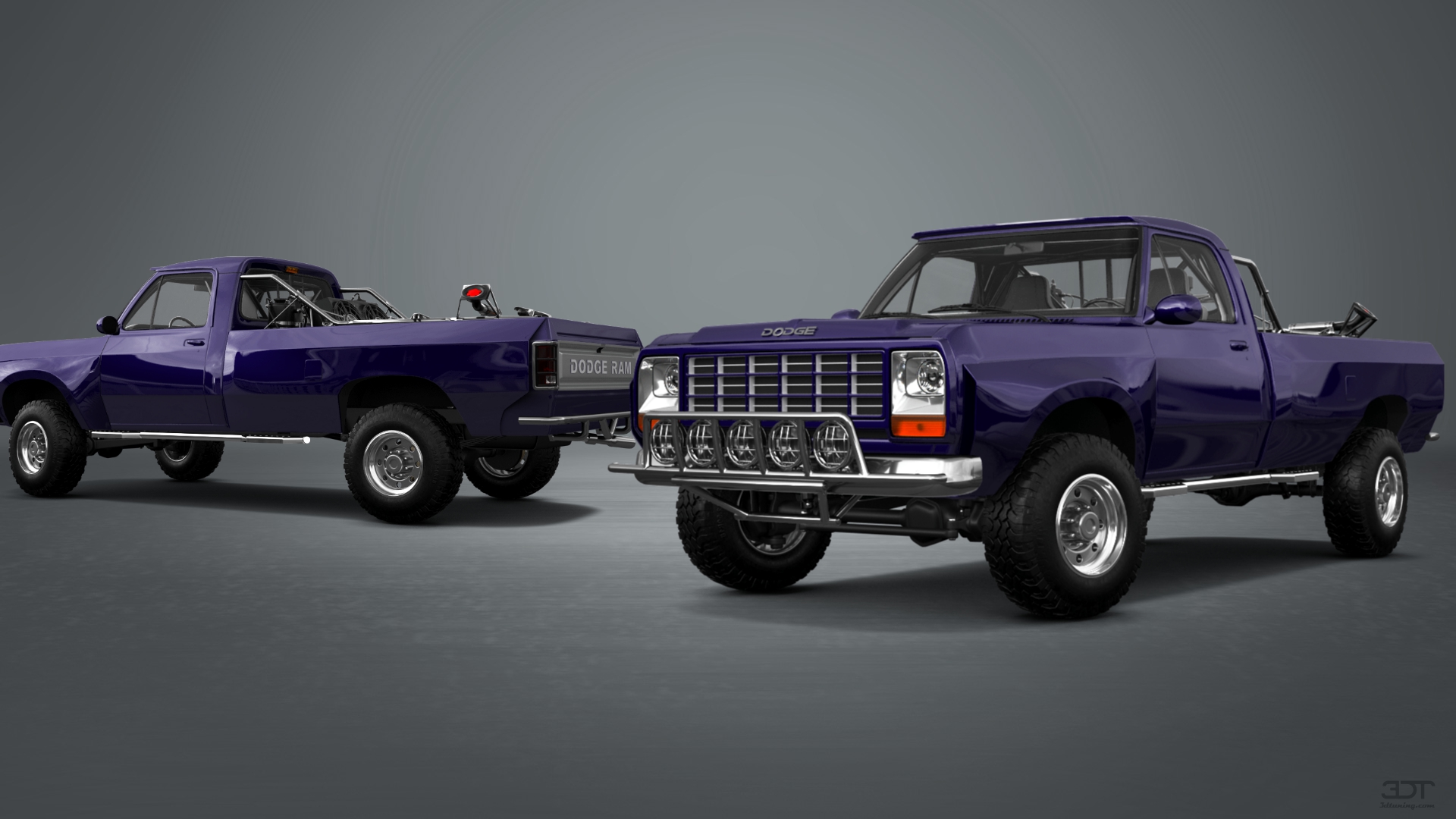 Dodge Ram 250 Regular Cab 2 Door pickup truck 1983 tuning