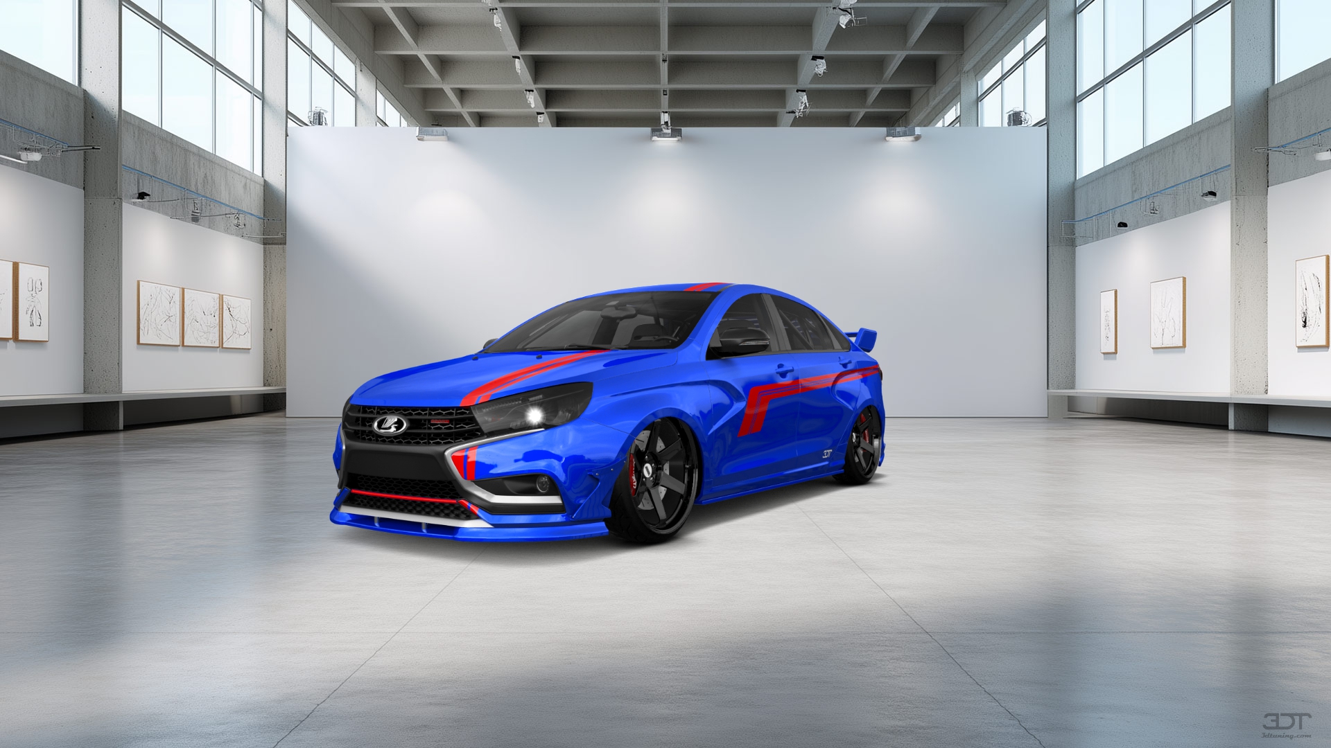 Lada Vesta 4 Door Saloon 2016 tuning
