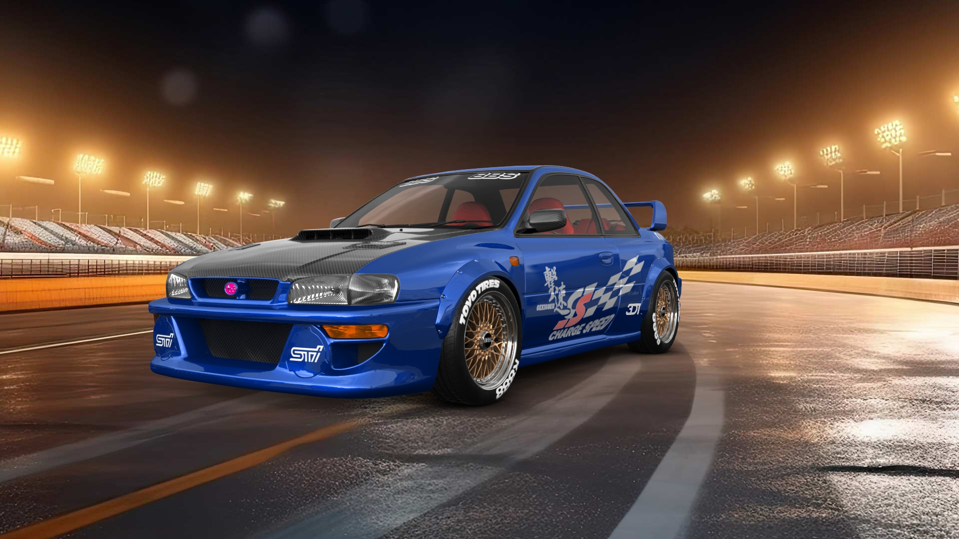 Subaru Impreza WRX STI 22B 2 Door Coupe 2000 tuning