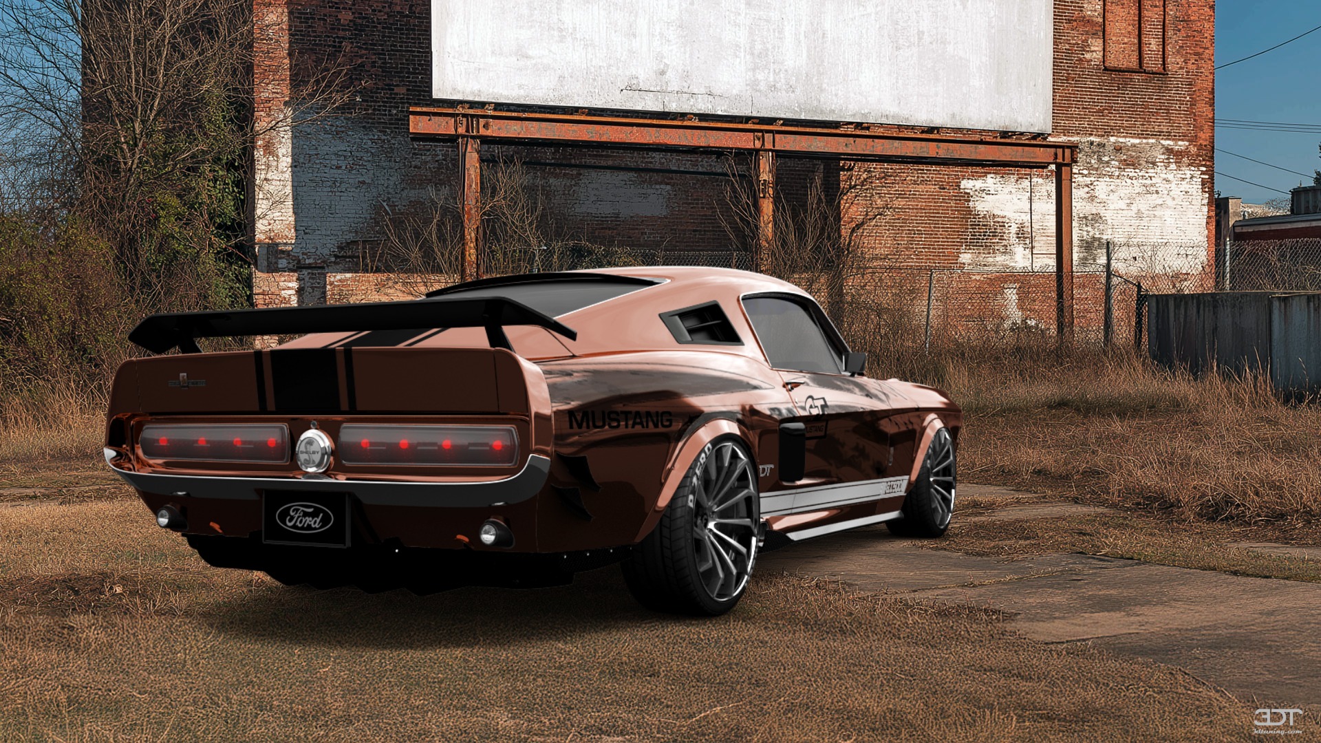 Mustang GT500 2 Door Coupe 1968 Immagini