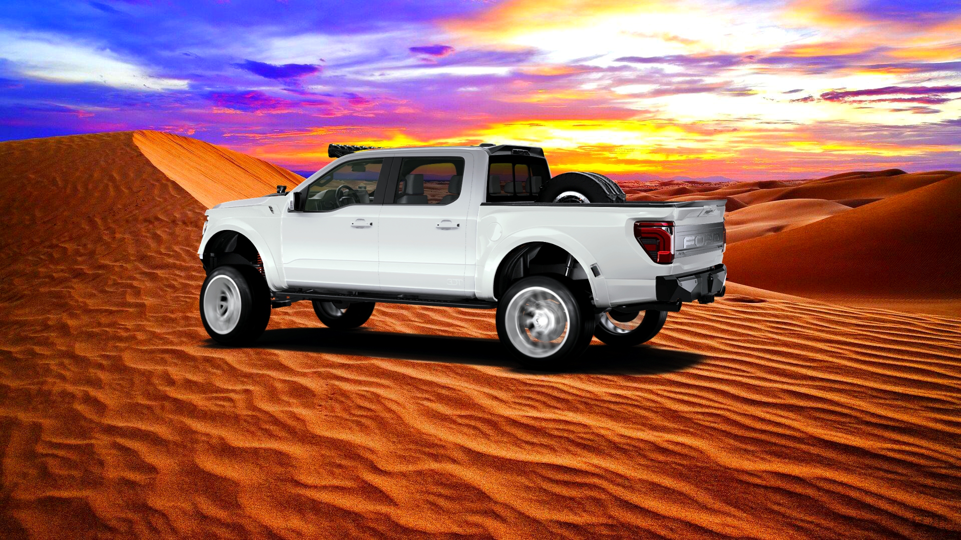 Ford F-150 Raptor 4 Door pickup truck 2024 Images