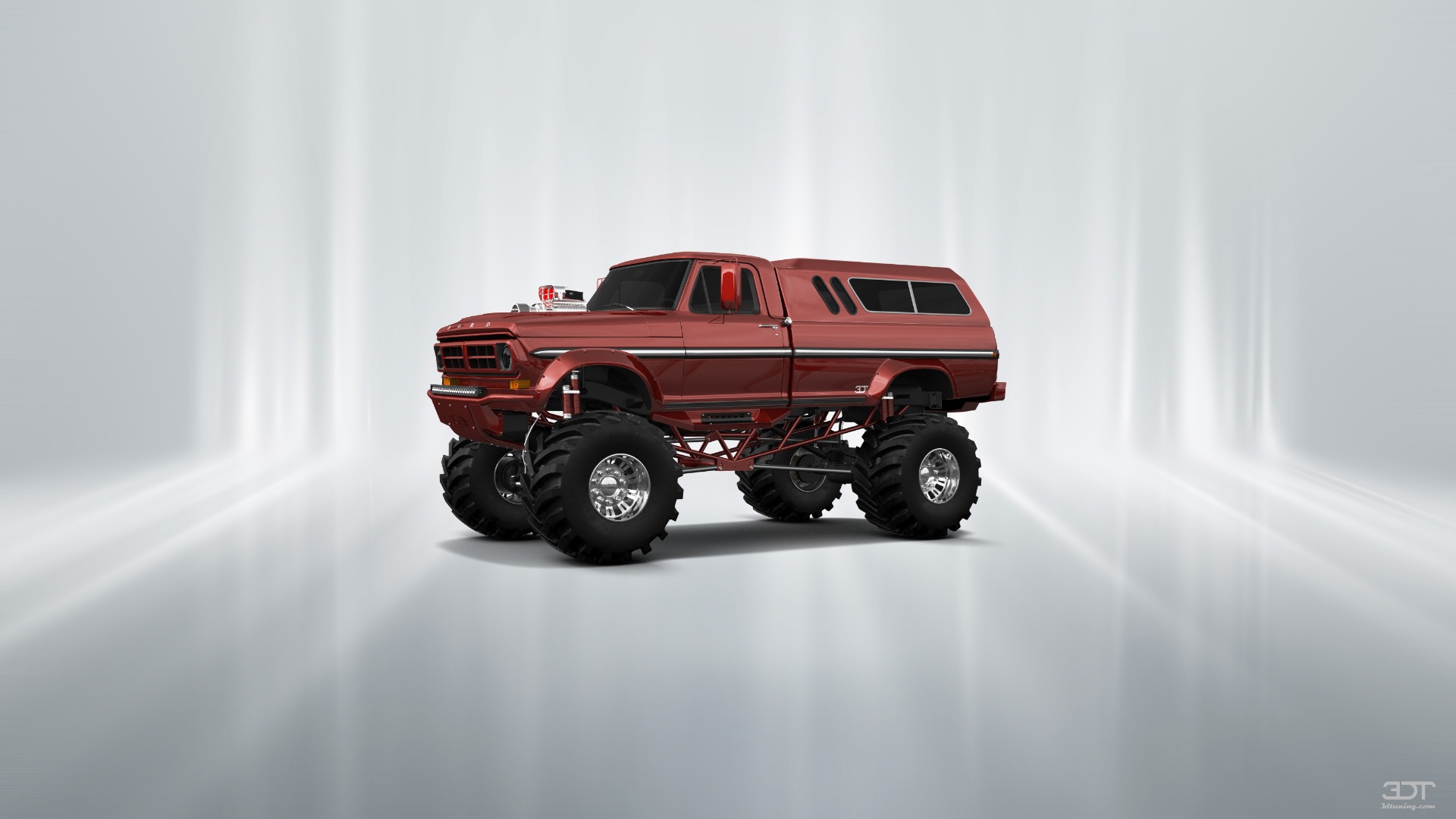 Ford F-250 2 Door pickup truck 1971 tuning