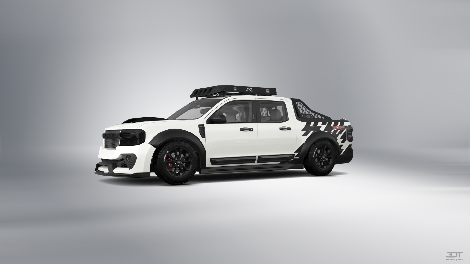 Ford Maverick 4 Door pickup truck 2022 tuning