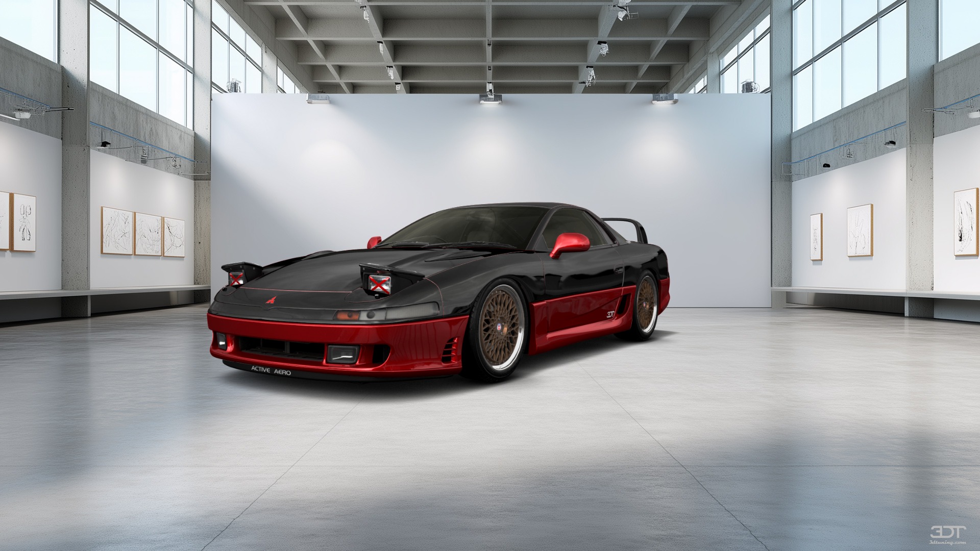 Mitsubishi 3000GT 2 Door Coupe 1991 tuning