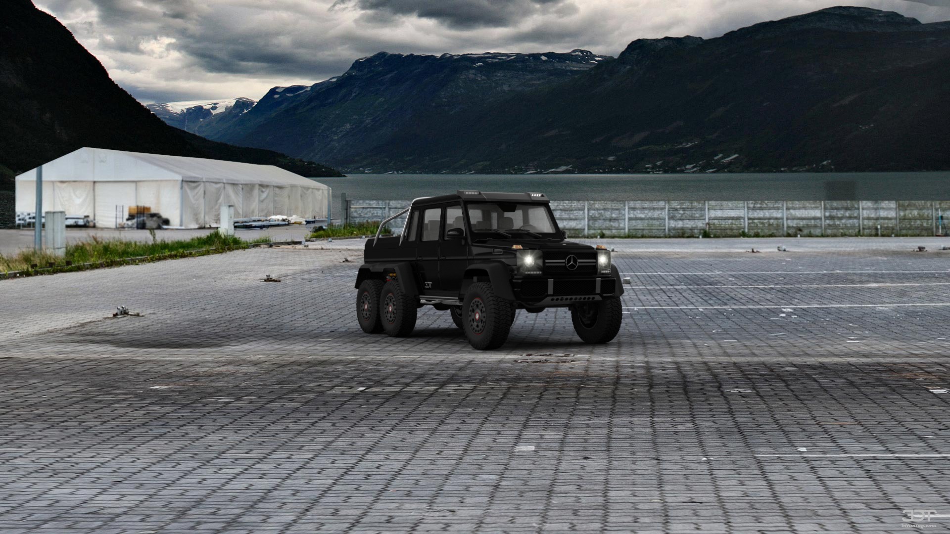 Mercedes G63 AMG 6x6 Luxury SUV 2013 tuning