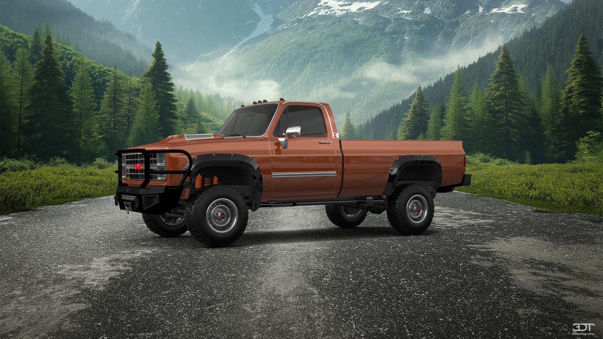 GMC Sierra 1500 2 Door pickup truck 1985 tuning