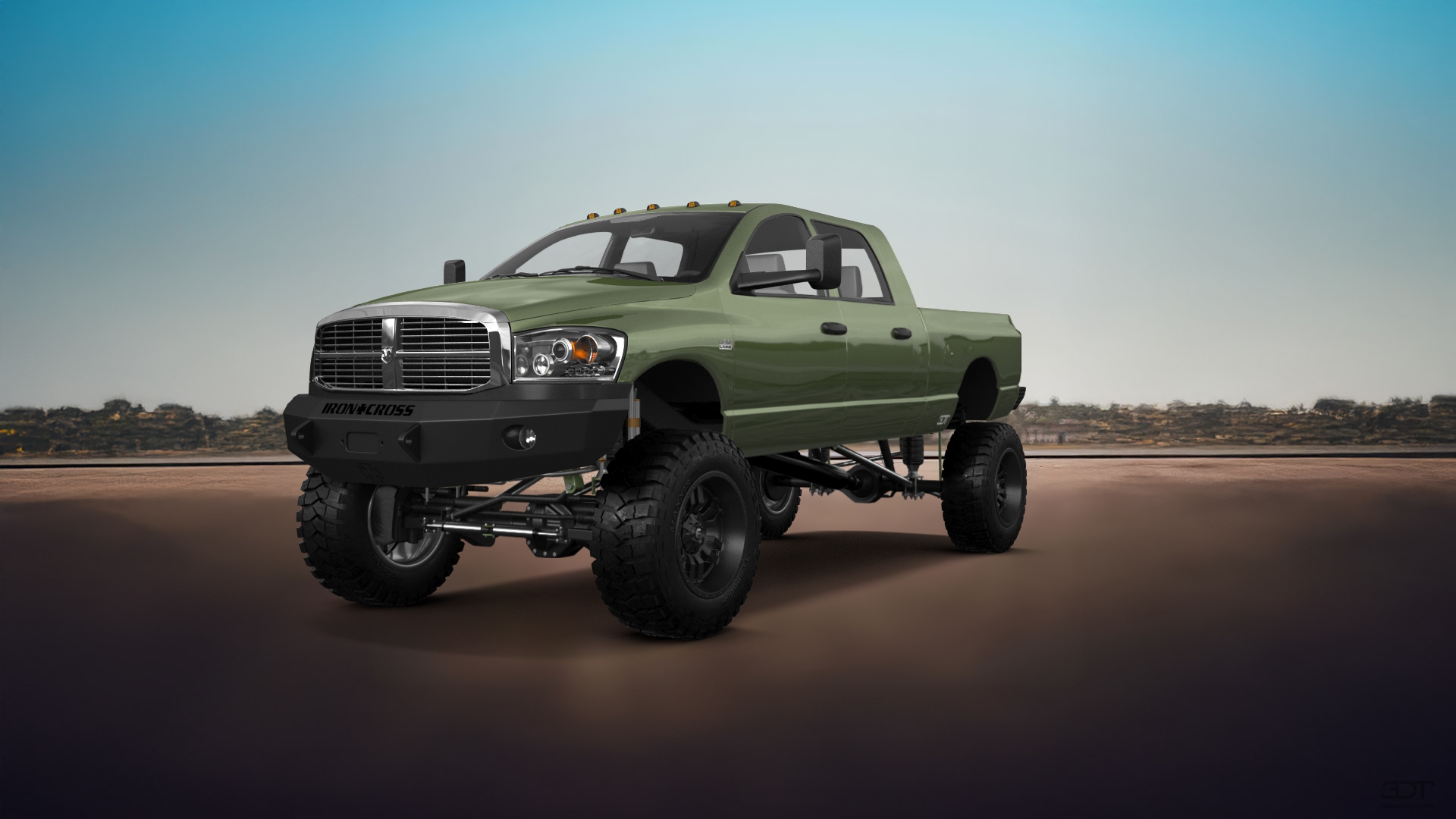 Dodge Ram 2500 4 Door pickup truck 2007 tuning