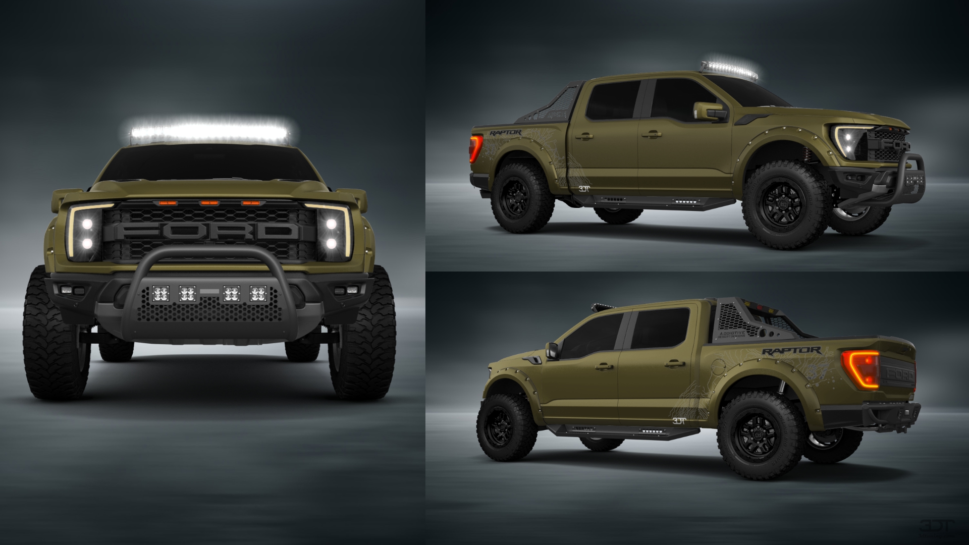 Ford F-150 Raptor 4 Door pickup truck 2021 Images
