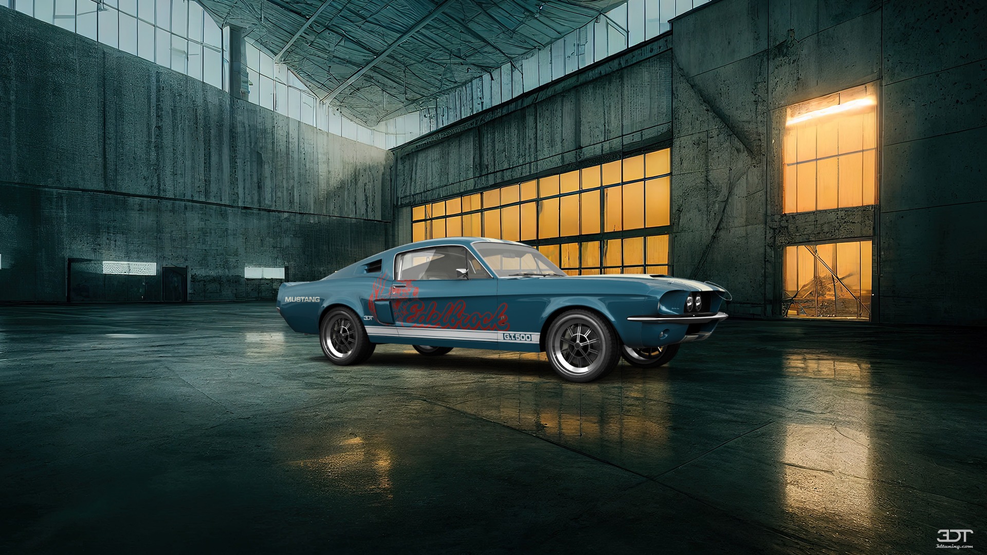 Mustang GT500 2 Door Coupe 1968 tuning