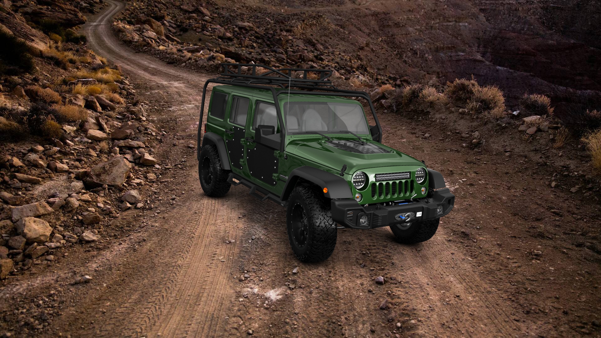 Jeep Wrangler Unlimited JK Rubicon Recon 4 Door SUV 2017 tuning