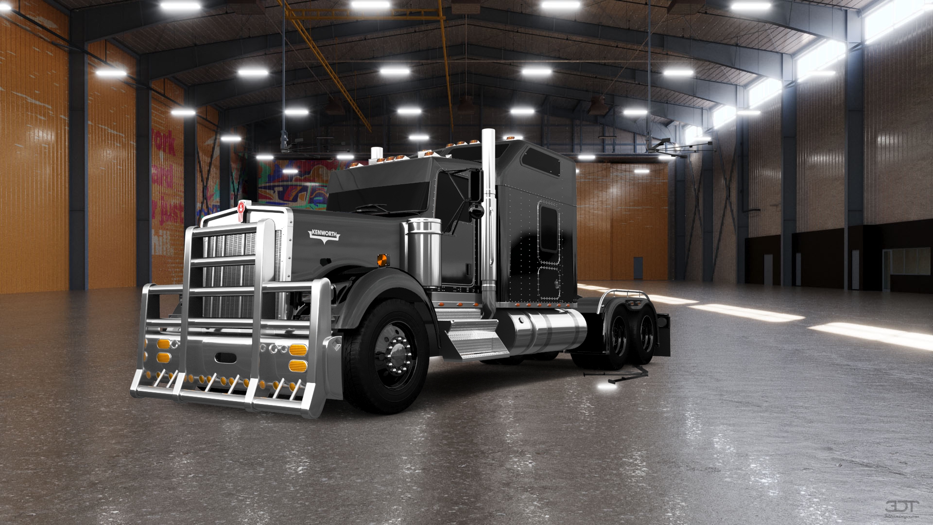 Kenworth W900 Sleeper Cab Truck 2015 tuning