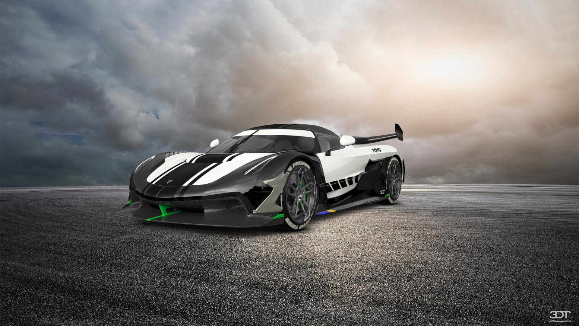 Koenigsegg Jesko 2 door targa top 2020