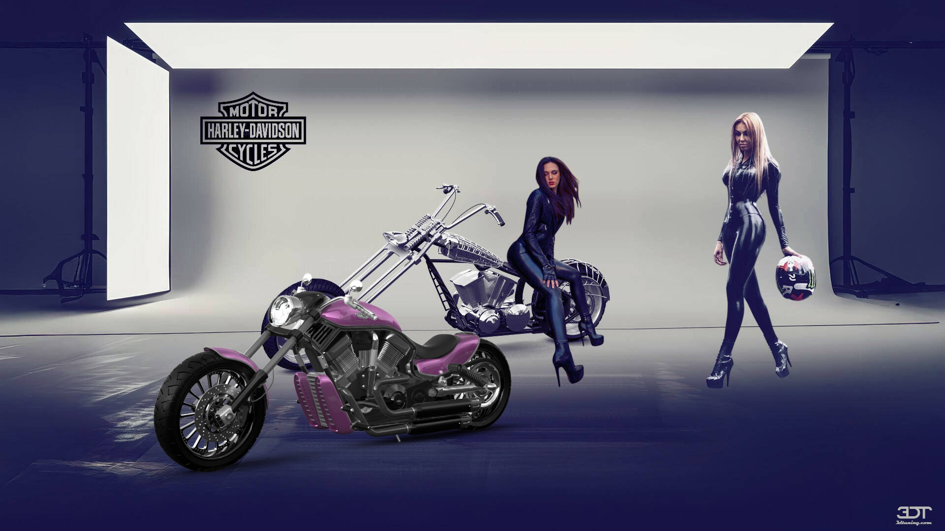 Harley-Davidson Custom Chopper Cruiser 2011 Images