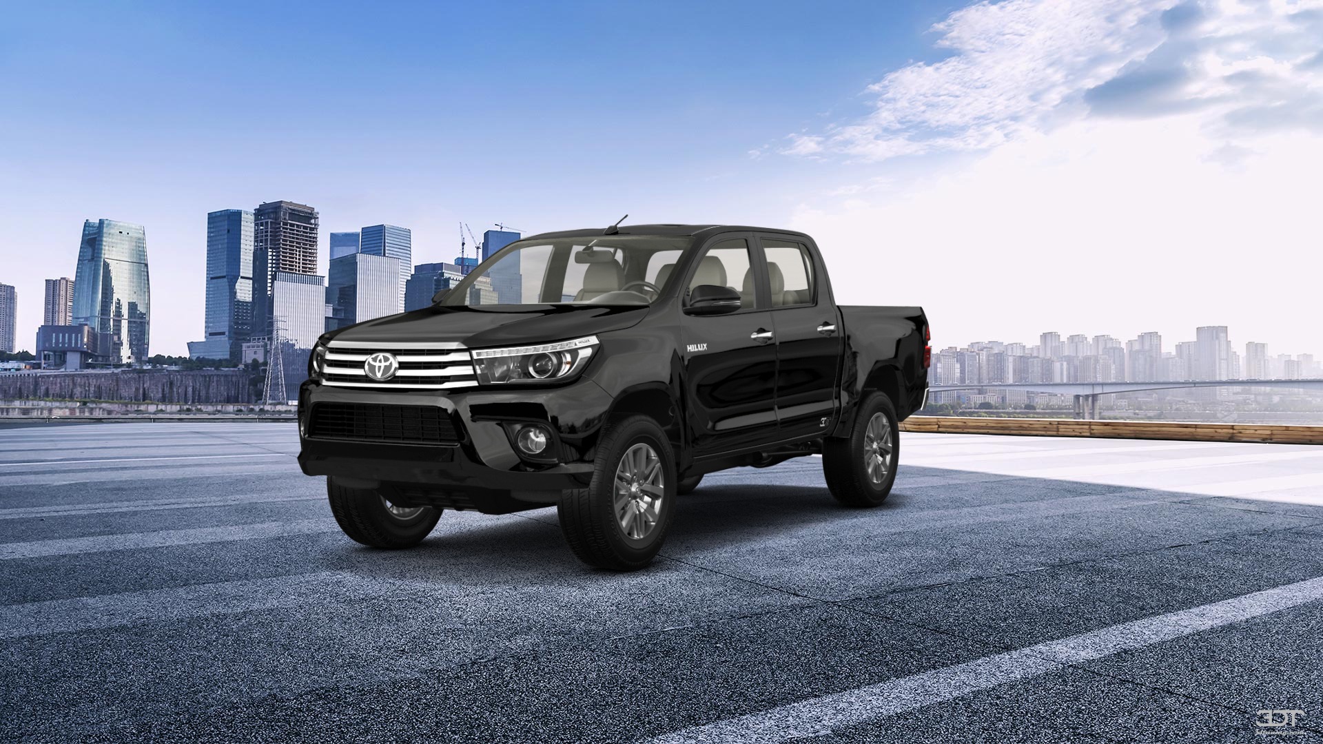 Toyota Hilux Double Cab 4 Door pickup truck 2015 tuning