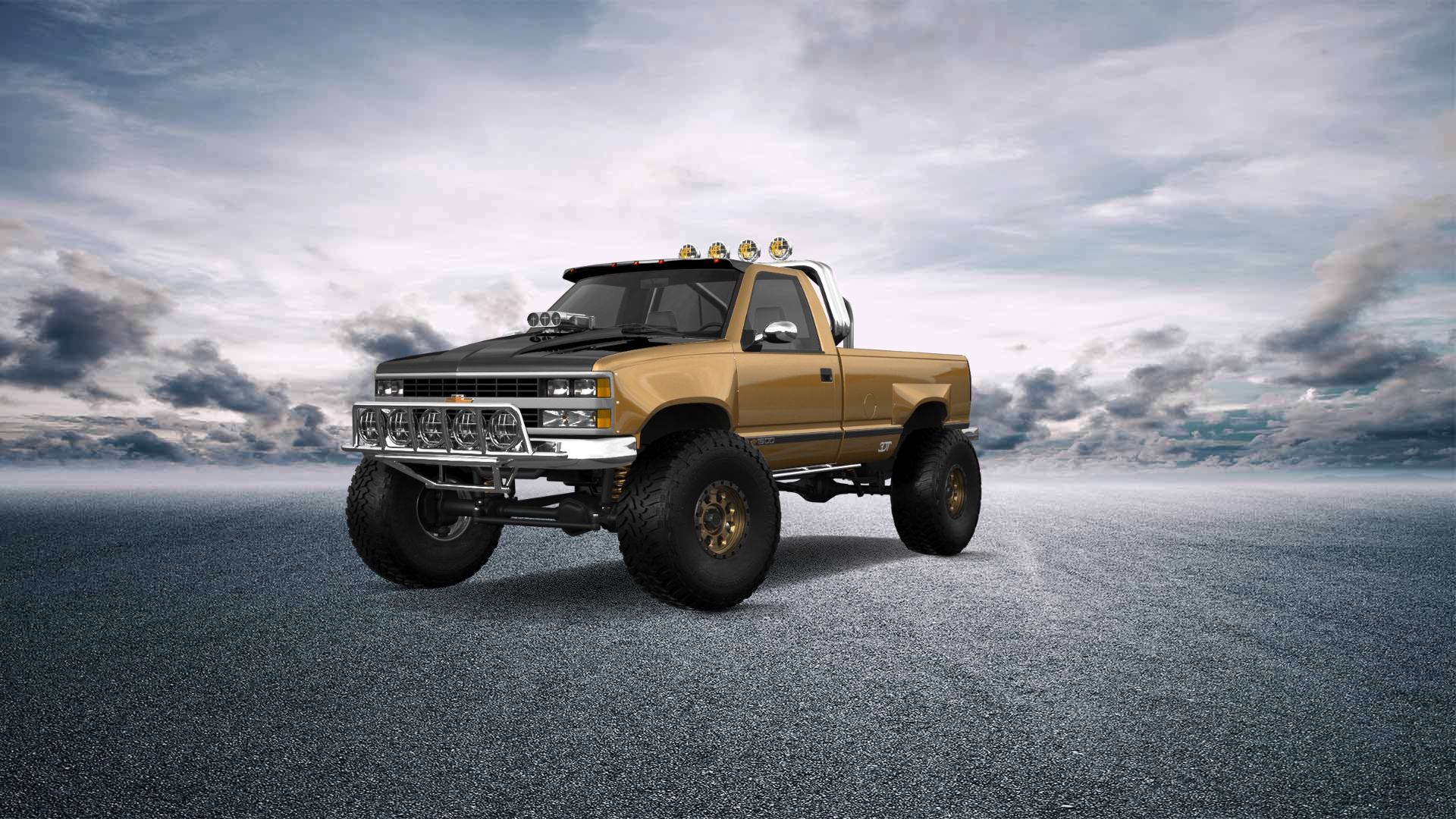 Chevrolet K1500 Regular Cab Fleetside Pickup 1988 tuning