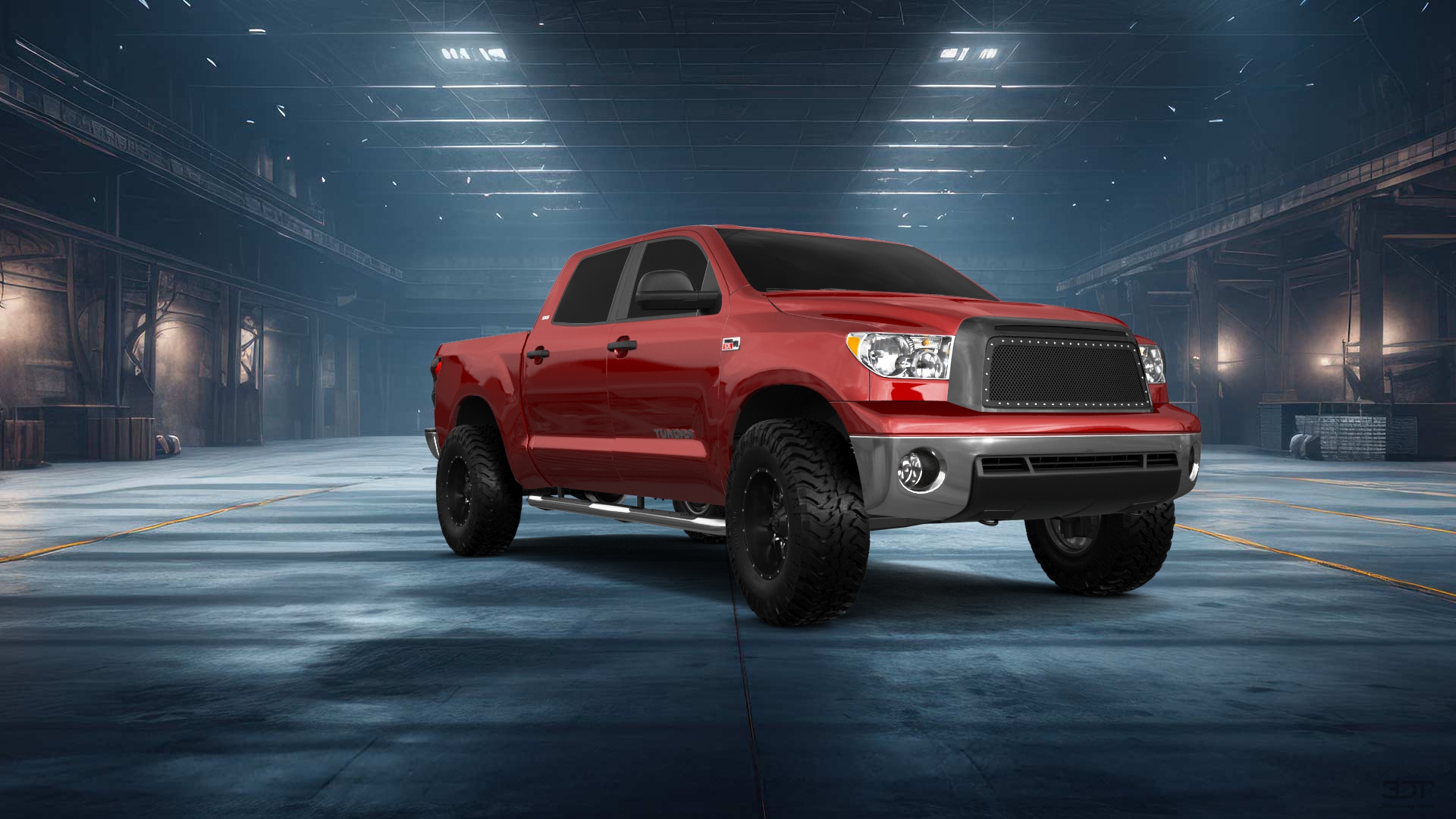 Toyota Tundra 5.5 ft box 4 Door pickup truck 2007 tuning