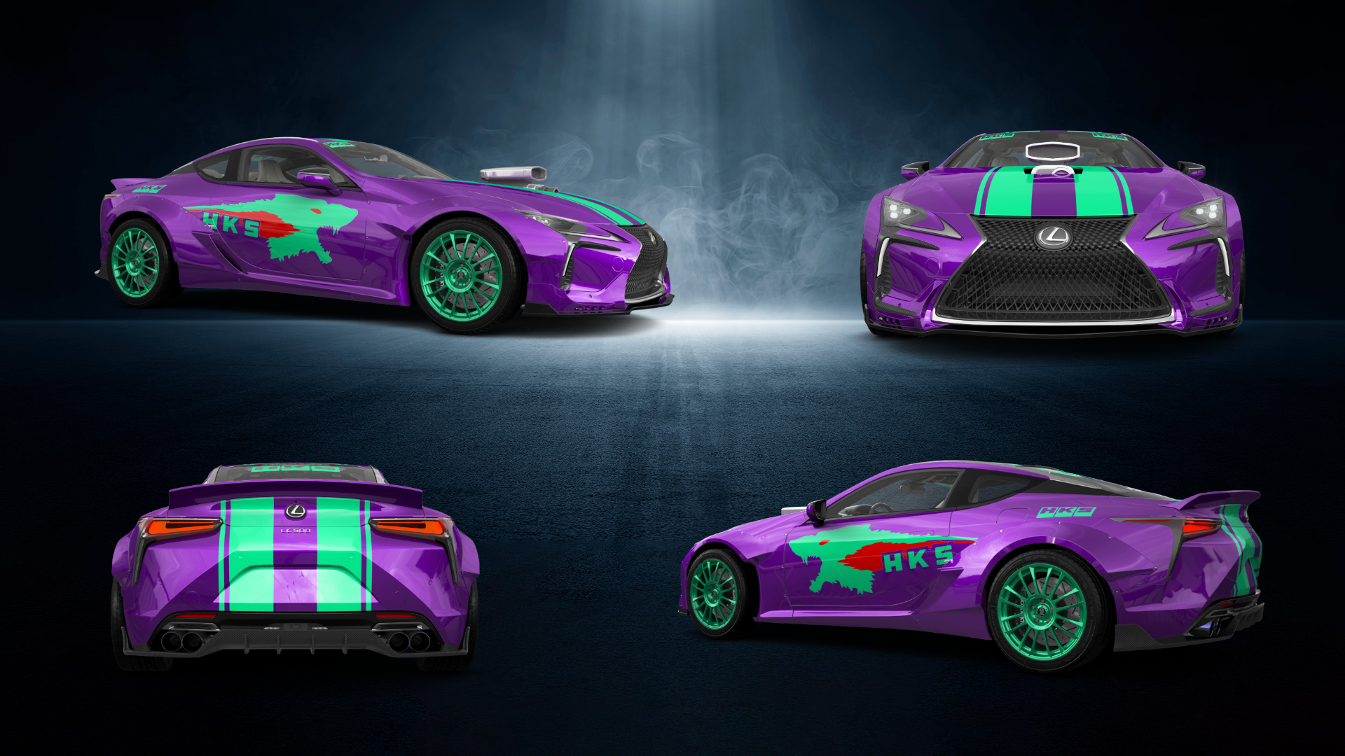 Lexus LC500 2 door fastback coupe 2017