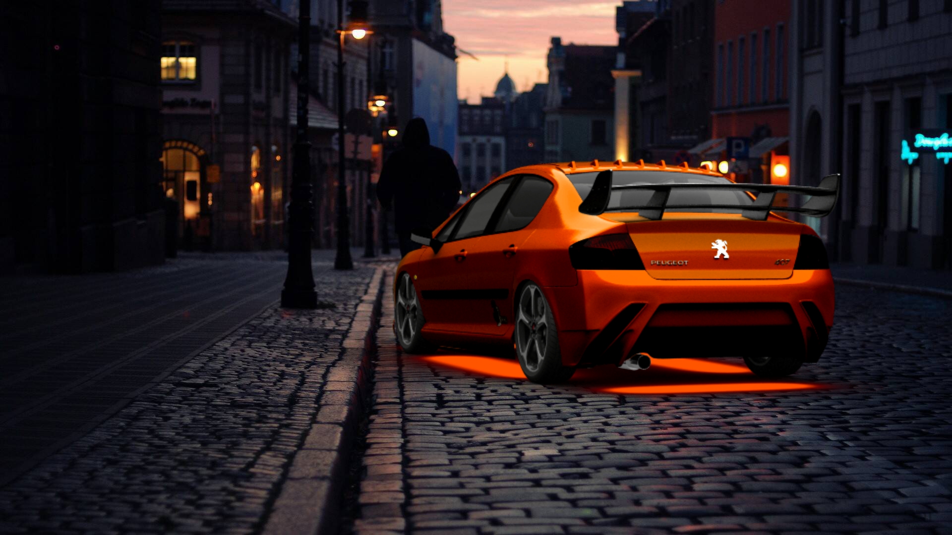 Peugeot 407 Sedan Sedan 2004 tuning