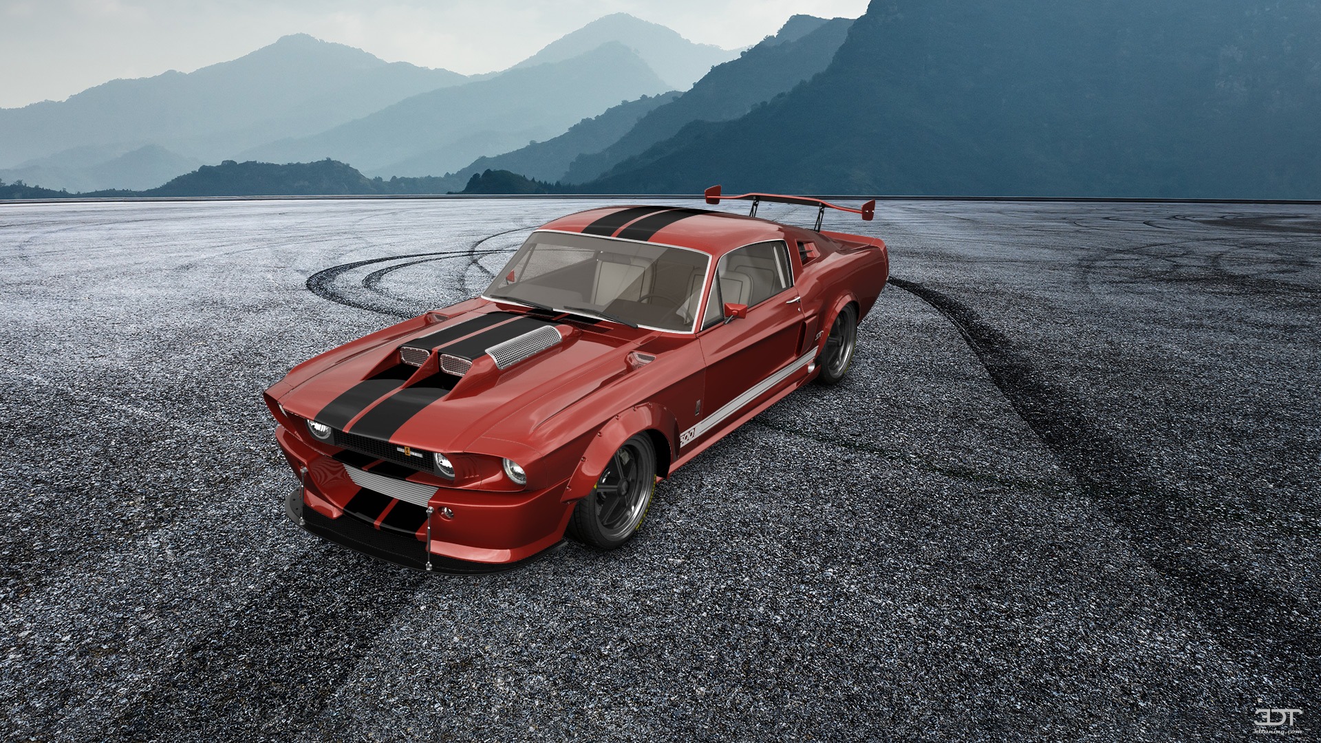 Mustang GT500 2 Door Coupe 1968