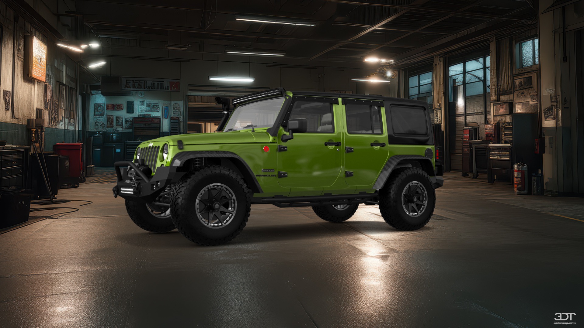 Jeep Wrangler Unlimited JK Rubicon Recon 4 Door SUV 2017 tuning