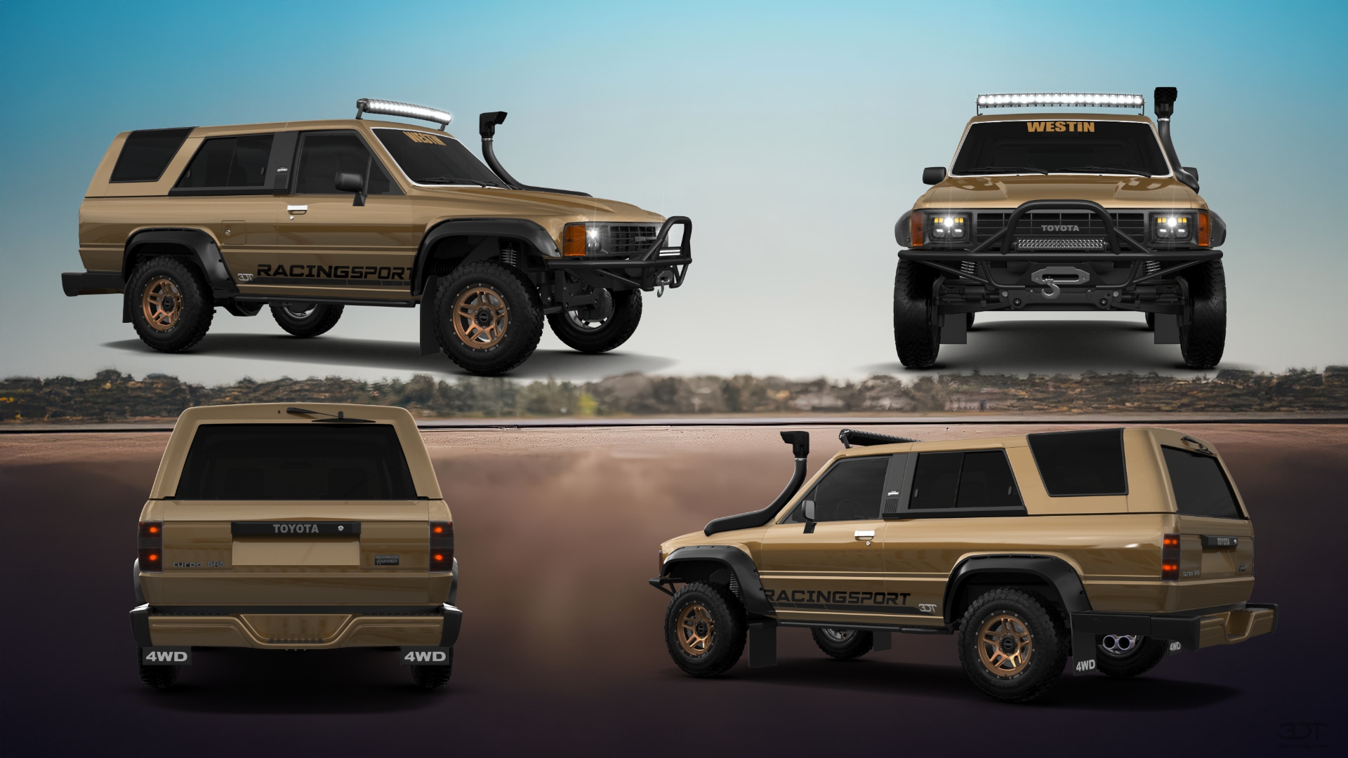 Toyota 4Runner 3 Door SUV 1984 tuning