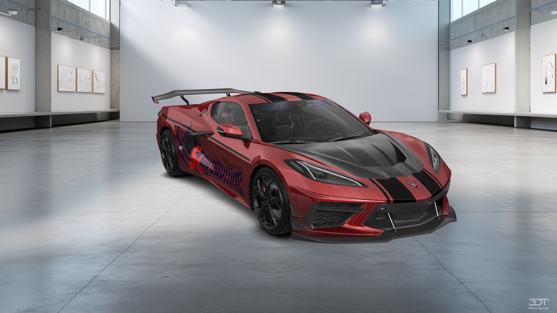 Chevrolet Corvette 2 door targa top 2020 tuning