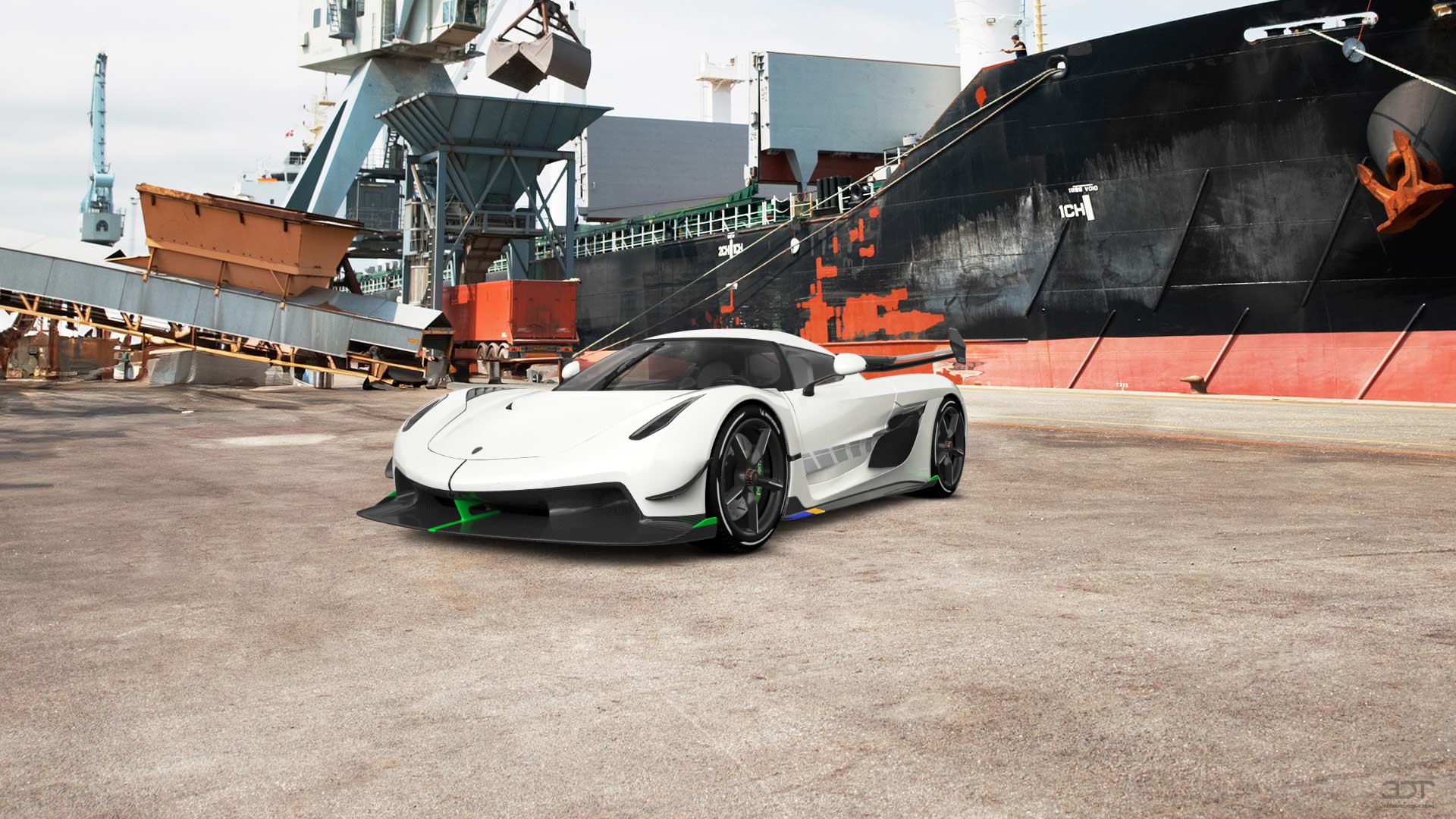 Koenigsegg Jesko 2 door targa top 2020