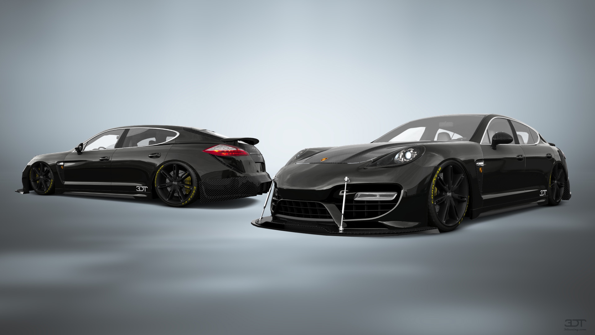 Porsche Panamera 4 door fastback saloon 2011